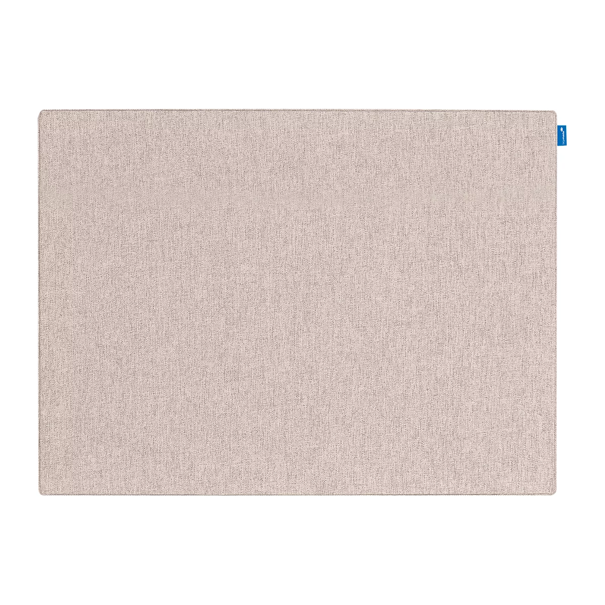 Akustik-Pinboard Board Up, Absorptionsklasse C, Stärke 24 mm, Textil & Recycling-PET, beige, B 500 x H 750 mm