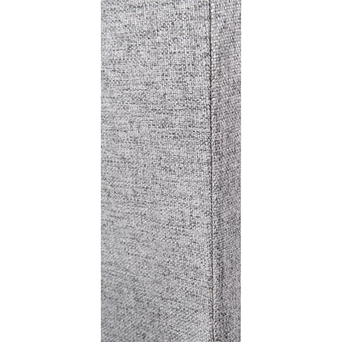 Akustik-Pinboard Board Up, Absorptionsklasse C, Stärke 24 mm, Textil & Recycling-PET, grau, B 750 x H 750 mm