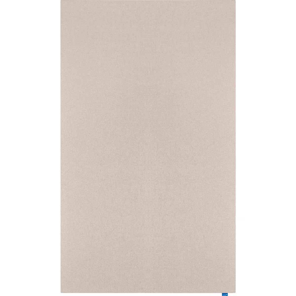 Akustik-Pinboard Wall Up, Absorptionsklasse B, Stärke 20 mm, Textil & Recycling-PET, beige, B 1195 x H 2000 mm