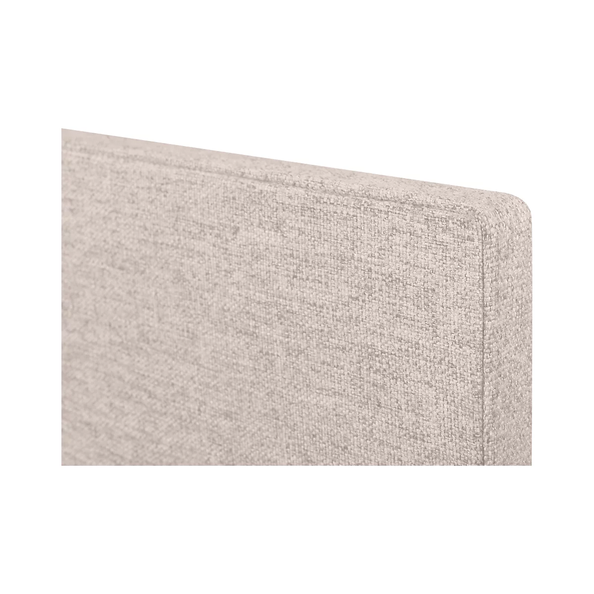 Akustik-Pinboard Wall Up, Absorptionsklasse B, Stärke 20 mm, Textil & Recycling-PET, beige, B 1195 x H 2000 mm