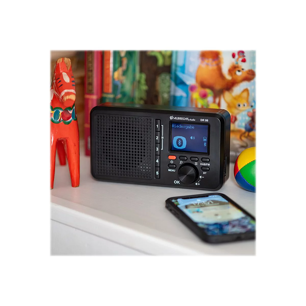 Albrecht DR 86 - Tragbares DAB-Radio