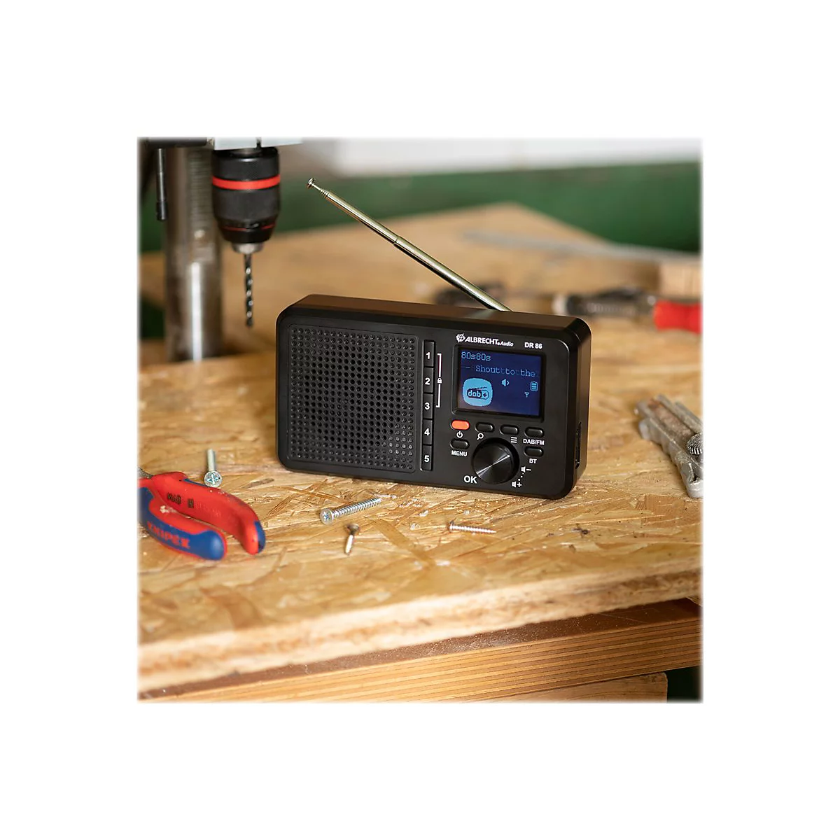 Albrecht DR 86 - Tragbares DAB-Radio