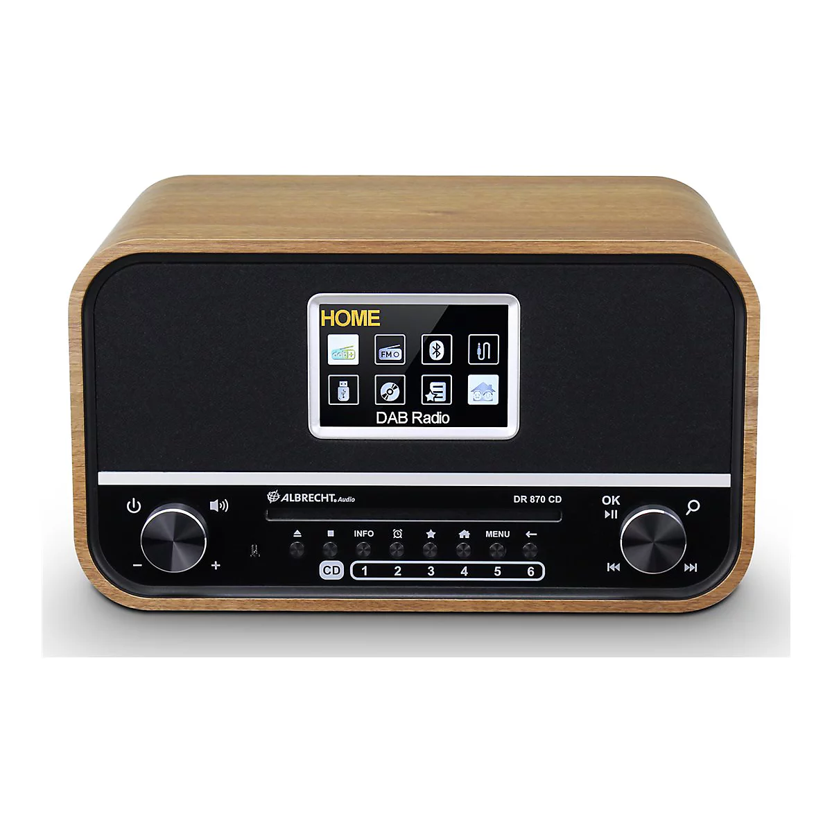 Albrecht DR 870 CD - Audiosystem
