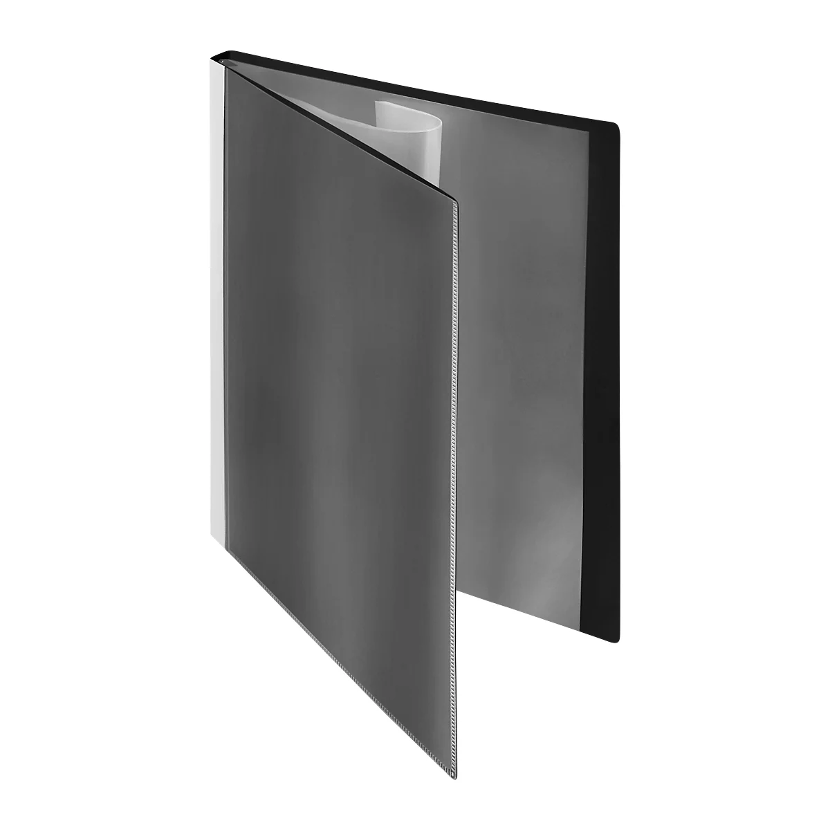Album de présentation FolderSys, avec couverture en plastique PP, pour format A4, 10 pochettes , noir