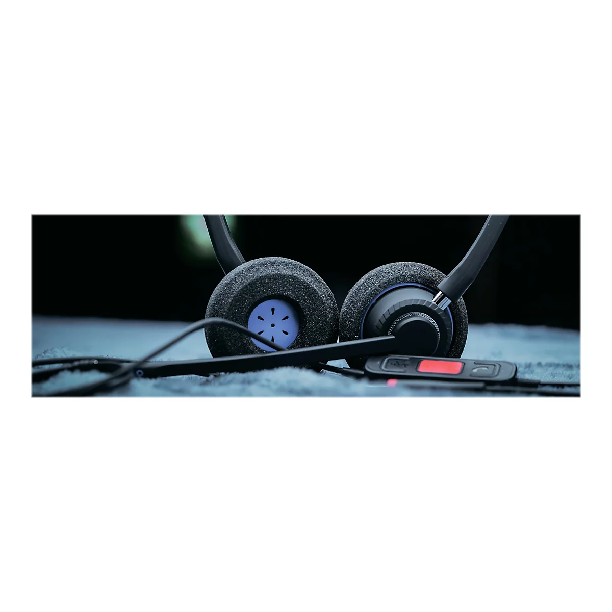 Alcatel-Lucent Enterprise Aries 20 AH 22 U - Headset - On-Ear - kabelgebunden - USB-A