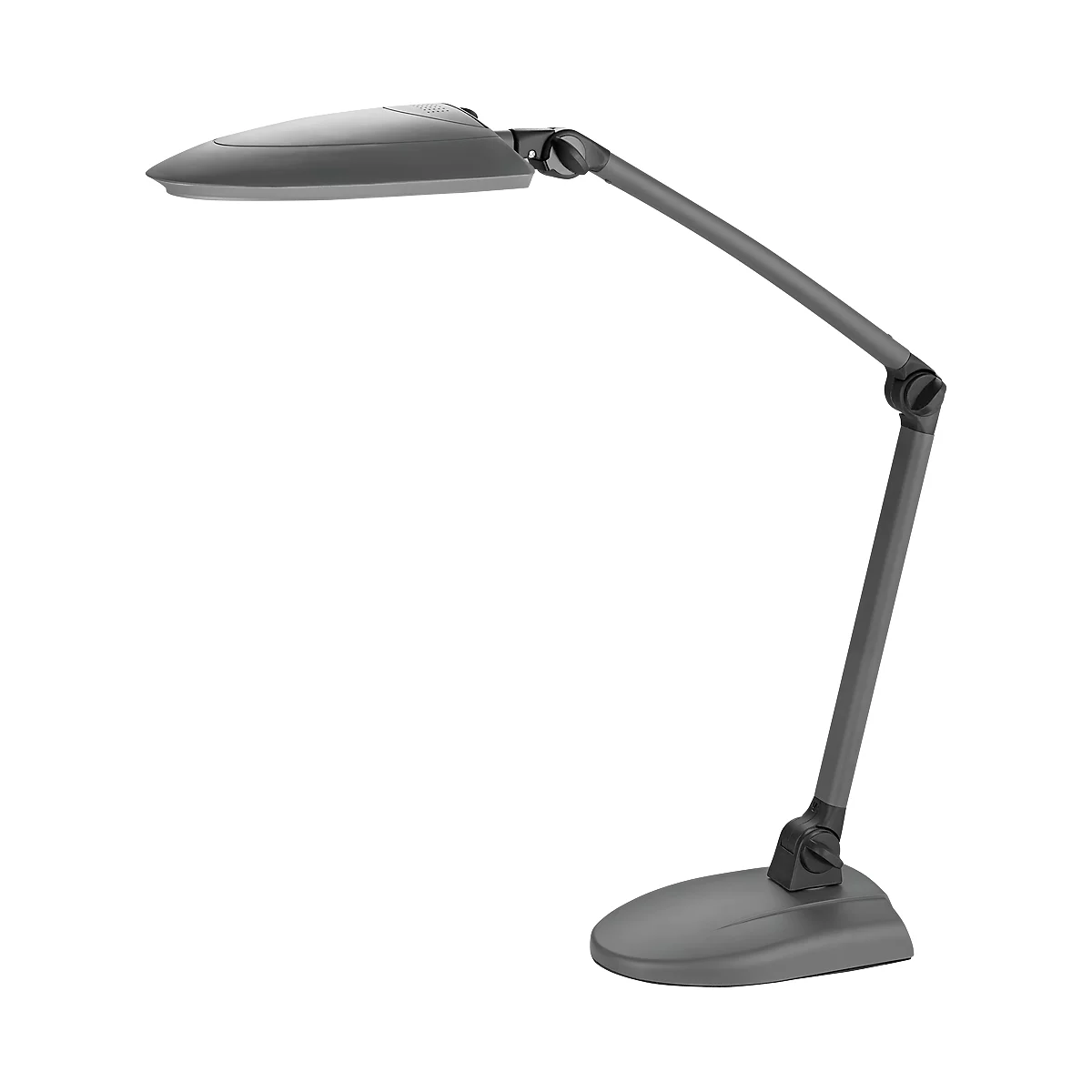 ALCO led-bureaulamp, gesatineerde reflector, tafelklem tot 60 mm