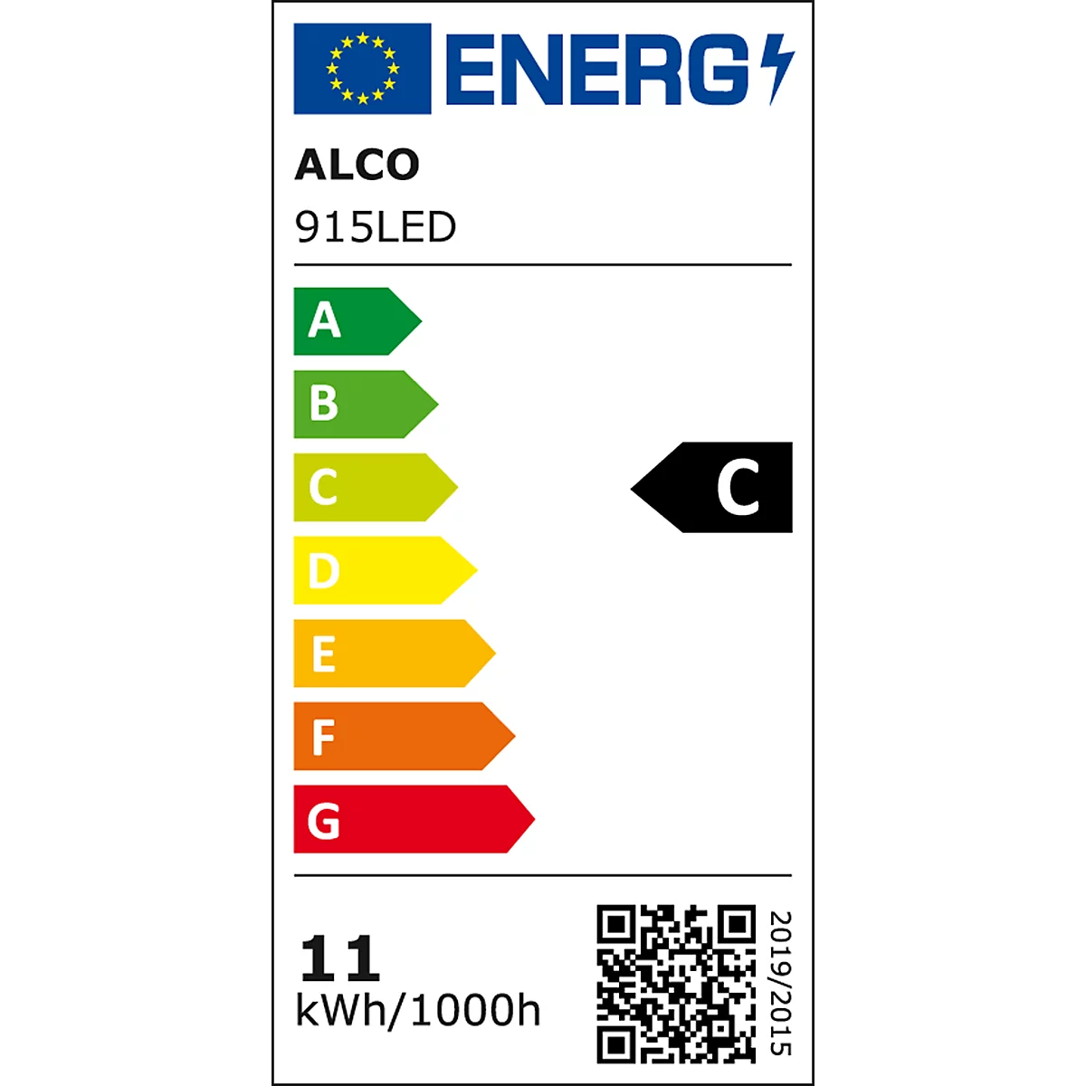 ALCO led-bureaulamp, gesatineerde reflector, tafelklem tot 60 mm