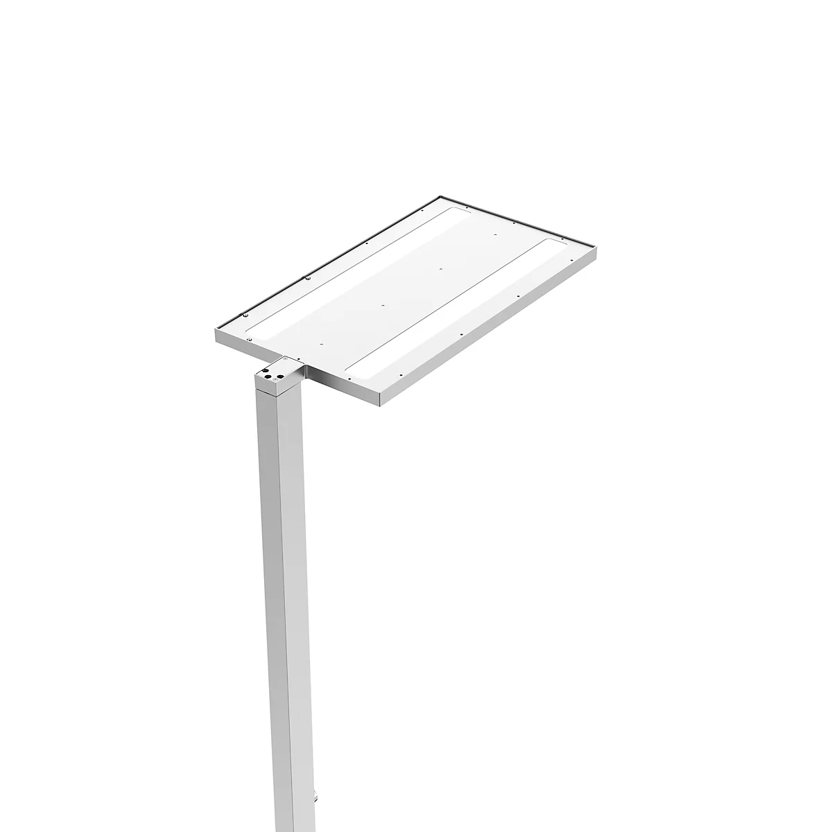 Graue Kamera-Umrisszeichnung auf weißem Hintergrund.