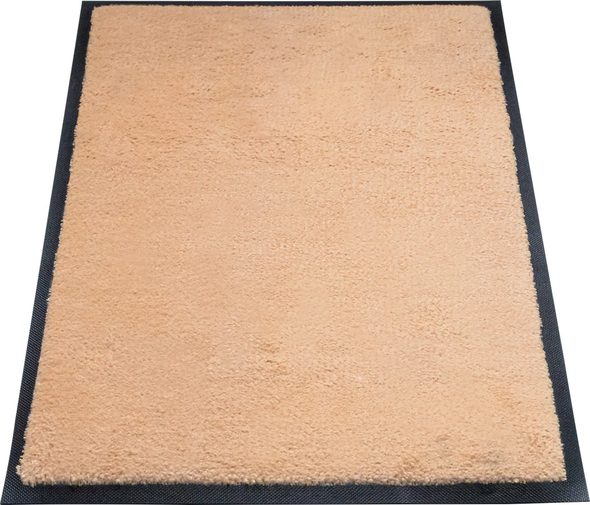 alfombra de retención de suciedad miltex Eazycare Style, angular, antiestática, resistente a los rayos UV, lavable, nylon de alta torsión y caucho niltril, 600 x 850 mm, amarillo pastel