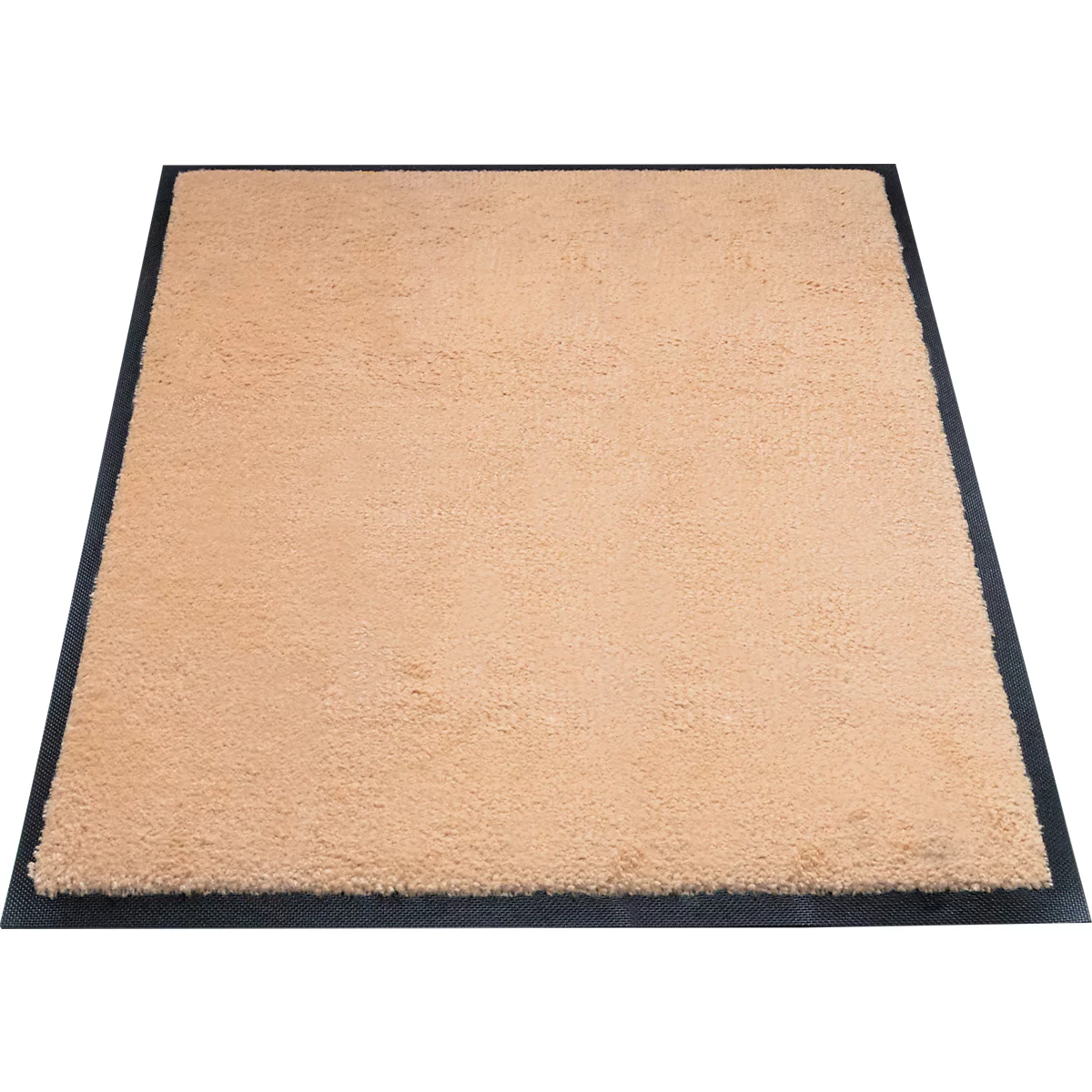 alfombra de retención de suciedad miltex Eazycare Style, angular, antiestática, resistente a los rayos UV, lavable, nylon de alta torsión y caucho niltril, 750 x 850 mm, amarillo pastel