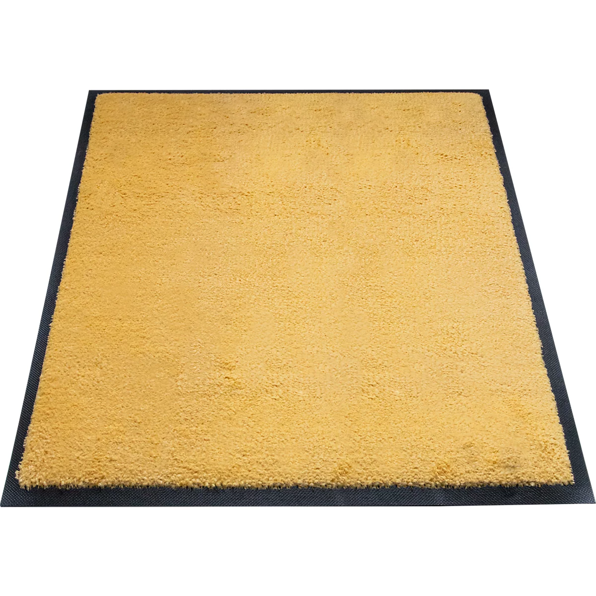 alfombra de retención de suciedad miltex Eazycare Style, angular, antiestática, resistente a los rayos UV, lavable, nylon de alta torsión y goma Niltril, 750 x 850 mm, beige arena