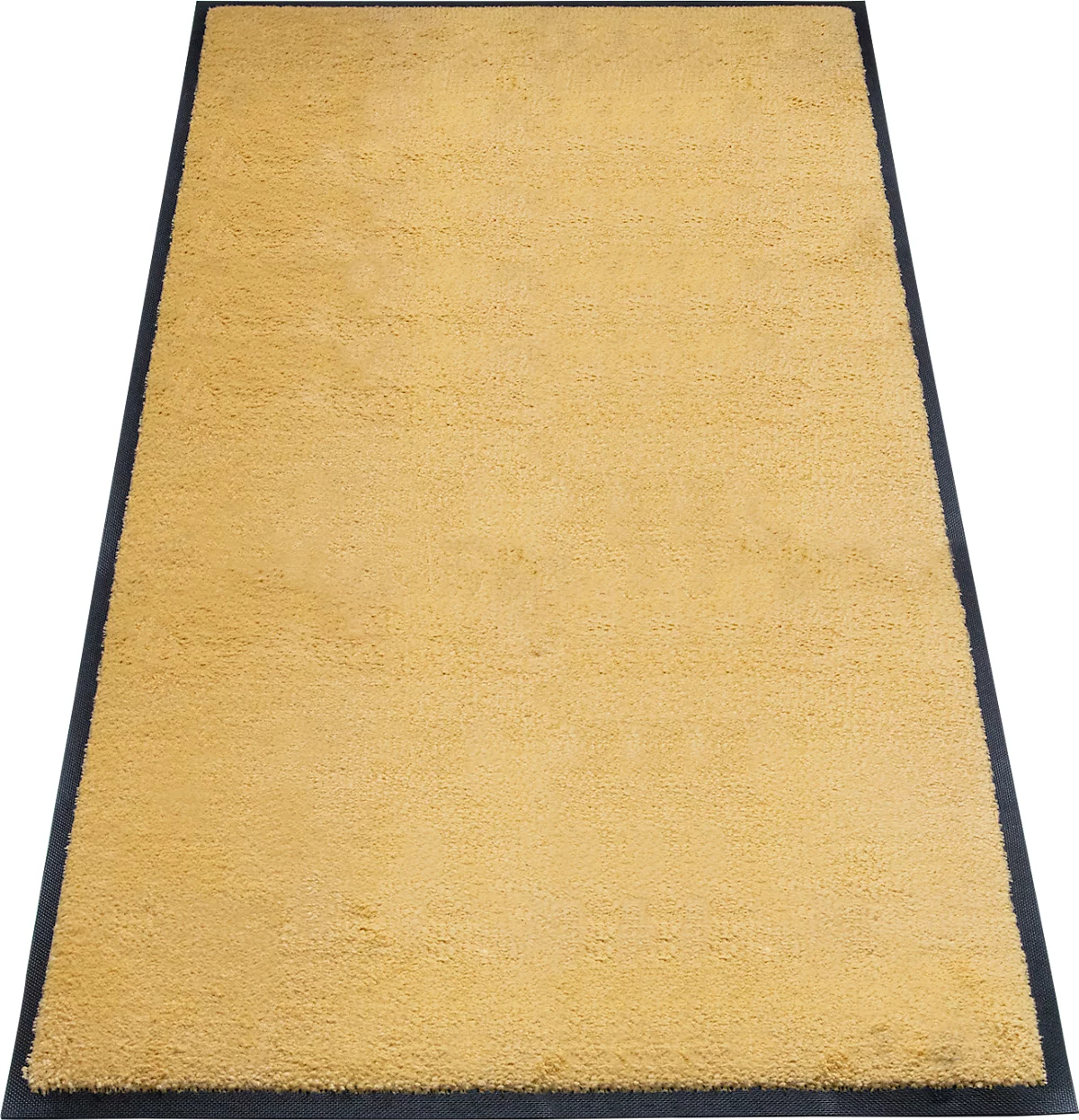alfombra de retención de suciedad miltex Eazycare Style, angular, antiestática, resistente a los rayos UV, lavable, nylon de alta torsión y goma Niltril, 850 x 1500 mm, beige arena