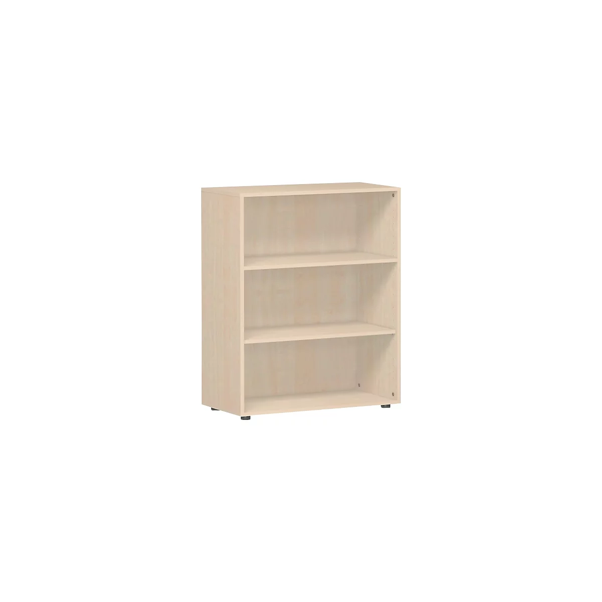 ALICANTE boekenkast, 3 OH, 2 legborden, B 800 x D 400 x H 1104 mm, ahorndecor