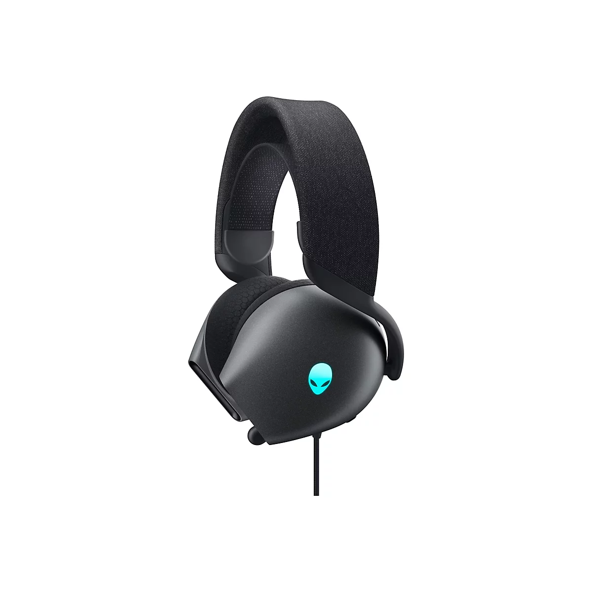 Alienware Gaming Headset AW520H - Headset - ohrumschließend - kabelgebunden - USB, 3,5 mm Stecker - Dark Side of the Moon