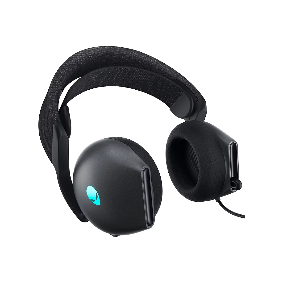Alienware Gaming Headset AW520H - Headset - ohrumschließend - kabelgebunden - USB, 3,5 mm Stecker - Dark Side of the Moon