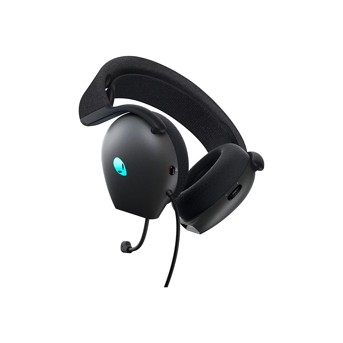 Alienware Gaming Headset AW520H - Headset - ohrumschließend - kabelgebunden - USB, 3,5 mm Stecker - Dark Side of the Moon