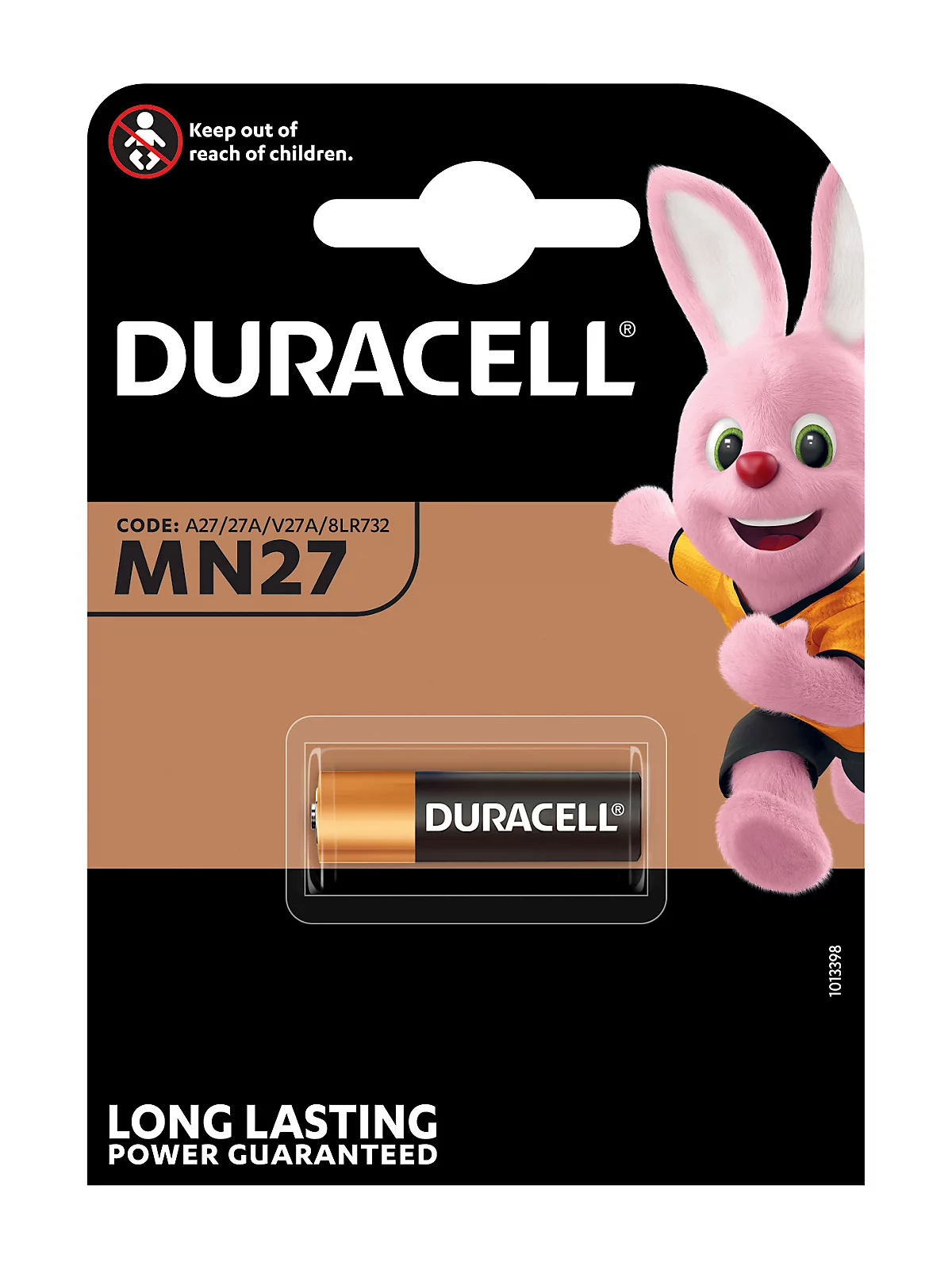 Alkaline Batterie Duracell MN27/V27A, 12 V, 1 St.