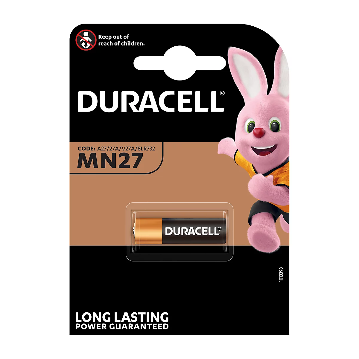 Alkaline Batterie Duracell MN27/V27A, 12 V, 1 St.