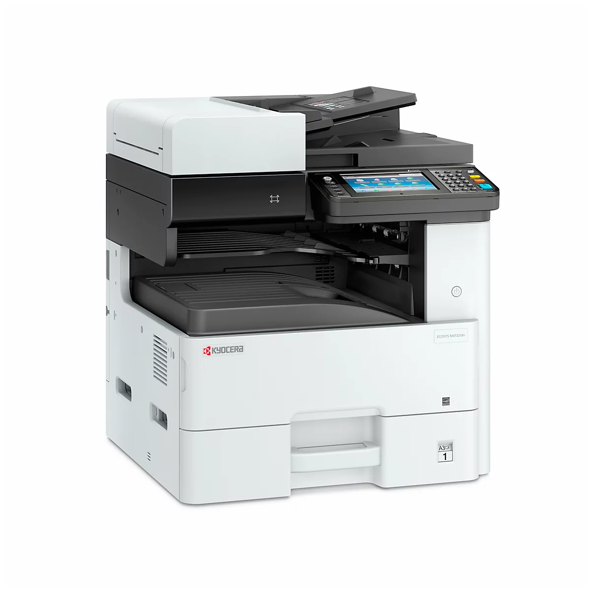 All-in-one laserprinter z/w KYOCERA ECOSYS M4132idn MFP mono, USB 2.0, gigabit LAN