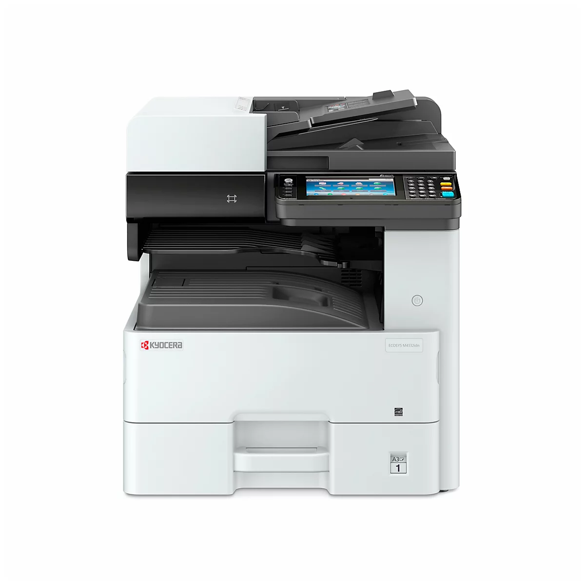 All-in-one laserprinter z/w KYOCERA ECOSYS M4132idn MFP mono, USB 2.0, gigabit LAN