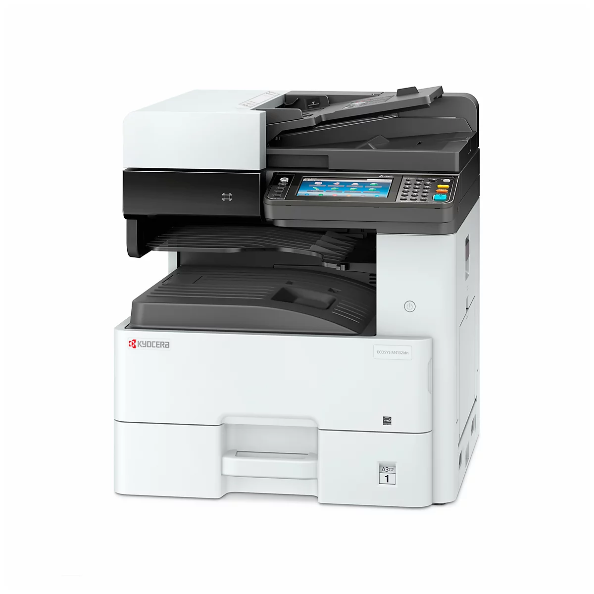 All-in-one laserprinter z/w KYOCERA ECOSYS M4132idn MFP mono, USB 2.0, gigabit LAN