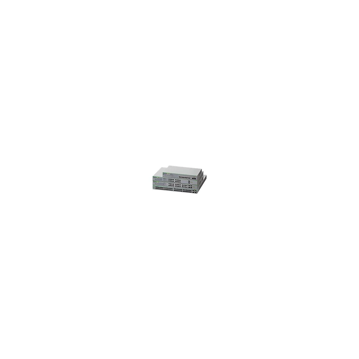 Allied Telesis AT GS950/18PS V2 - Switch - Smart - 16 x 10/100/1000 (PoE+) + 2 x 1000Base-X - Desktop, an Rack montierbar, wandmontierbar - PoE+ (185 W)