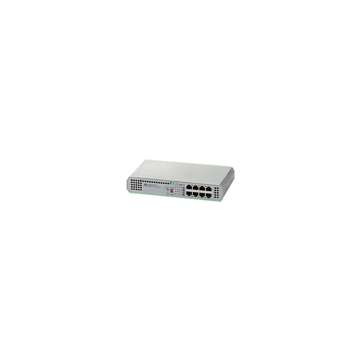 Allied Telesis CentreCOM AT-GS910/8 - Switch - 8 x 10/100/1000 - Desktop