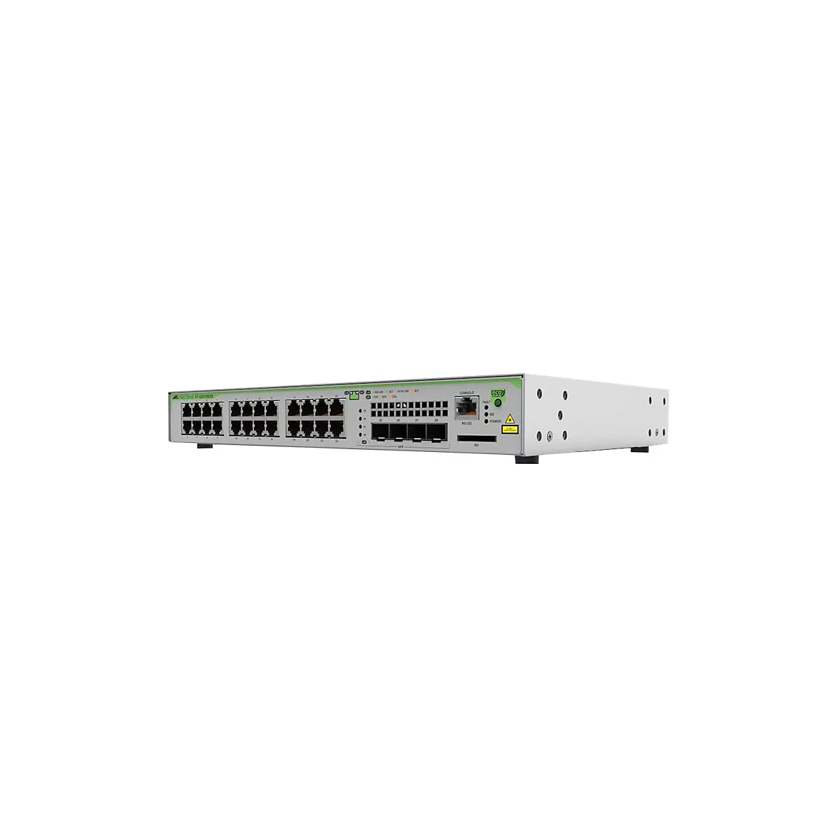 Allied Telesis CentreCOM AT-GS970M/28PS - Switch - L3 - managed - 24 x 10/100/1000 (PoE+) + 4 x SFP (mini-GBIC) (Uplink) - Desktop
