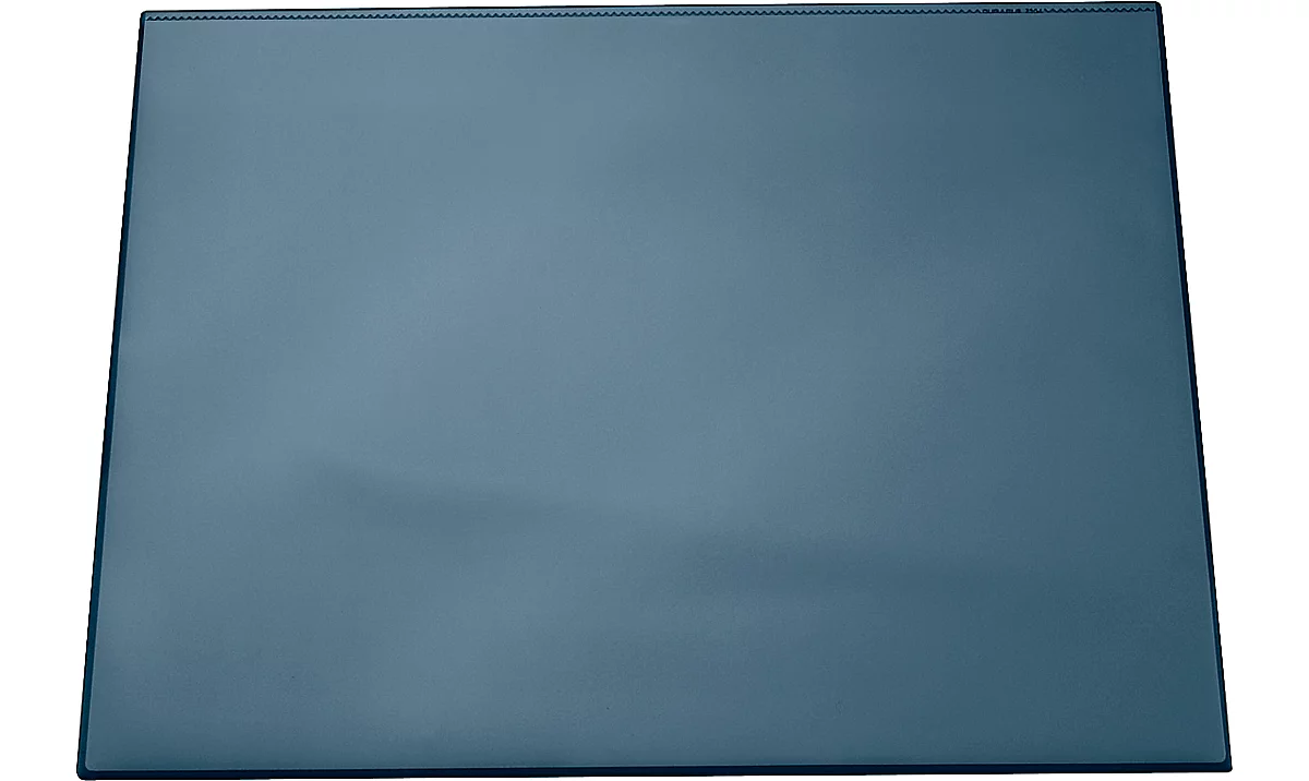 Almohadilla de escritorio de lámina con panel de vista completa, azul