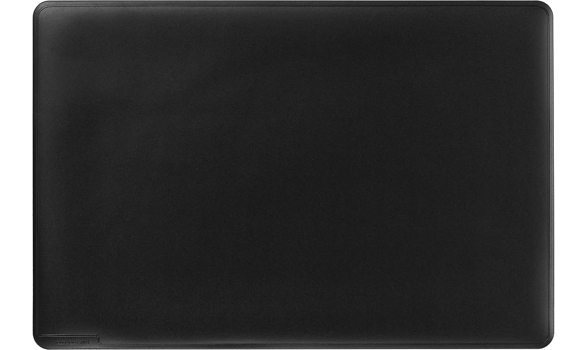 Almohadilla de escritorio de lámina o panel de vista completa, negro