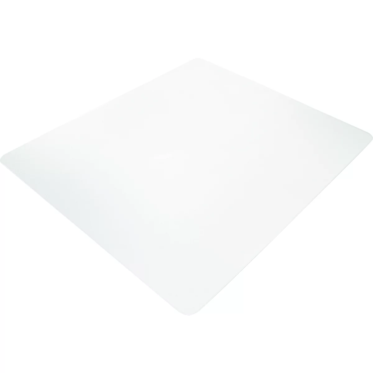 Almohadilla de escritorio ECO GRIP SOLID, para suelos duros, capa adhesiva VAB, antideslizante y retardante de llama, 1100 x 1200 mm, PC y PUR, transparente