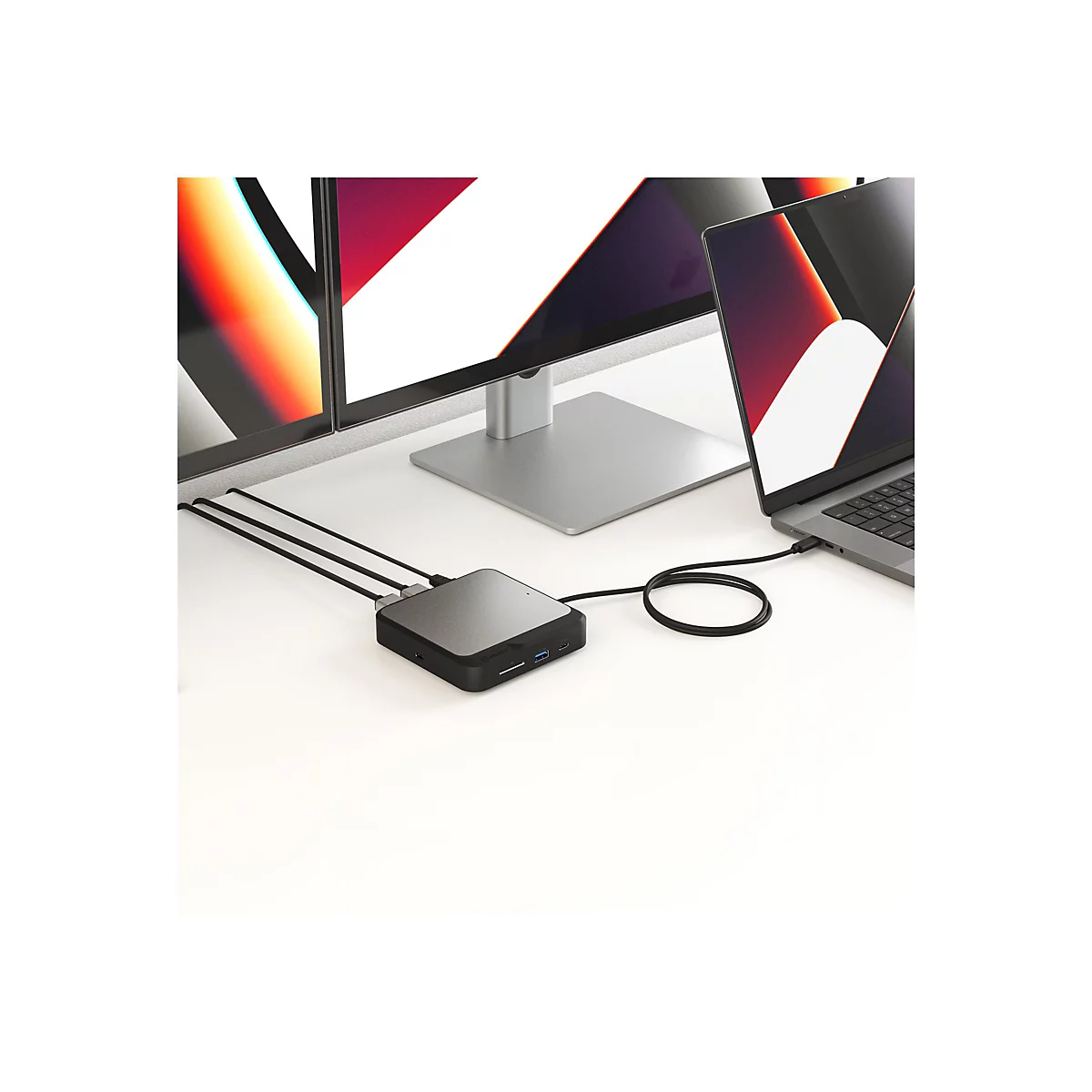 ALOGIC CH2 - Dockingstation - USB-C - 2 x HDMI - 1GbE
