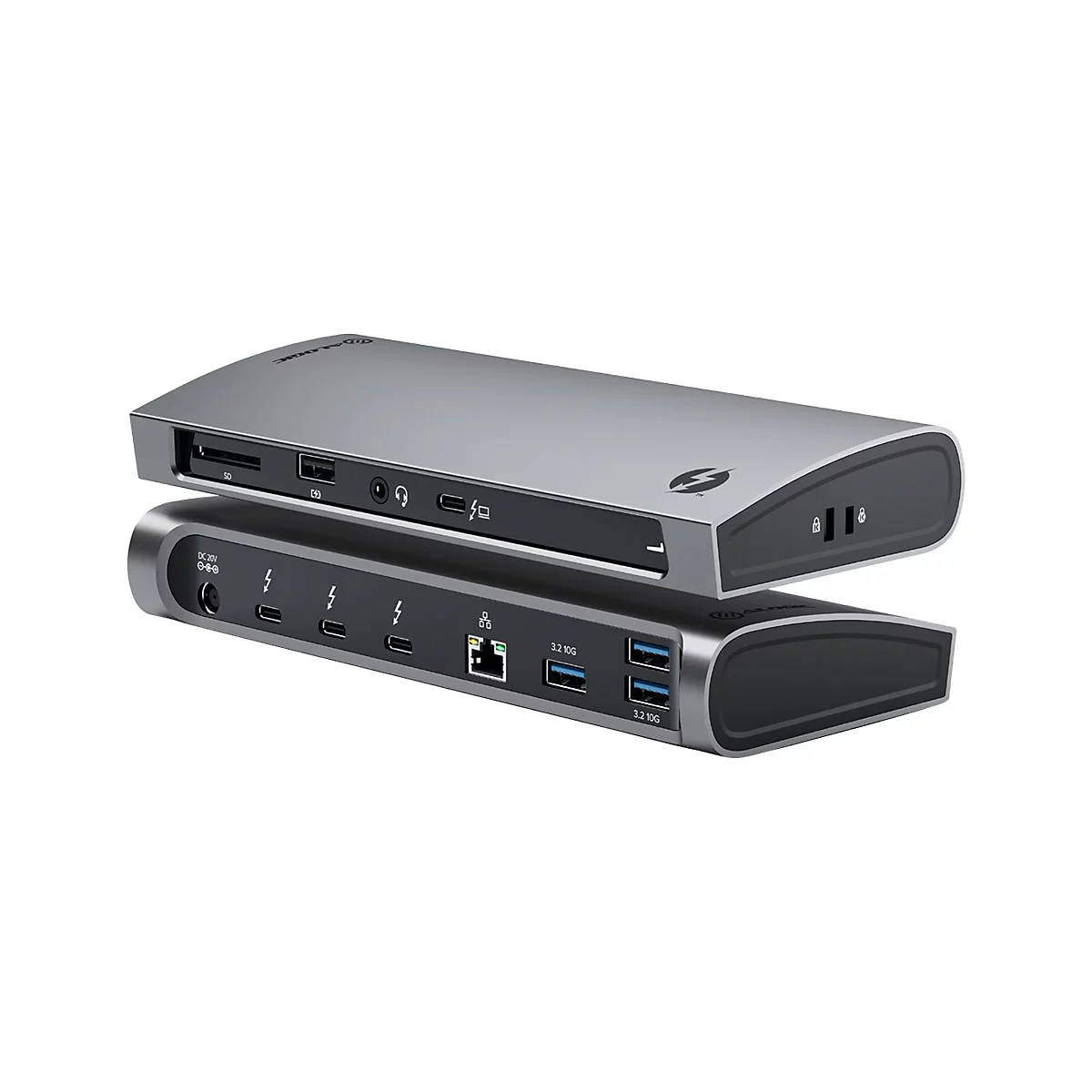 ALOGIC - Dockingstation - Thunderbolt 4 - 3 x Thunderbolt - 1GbE