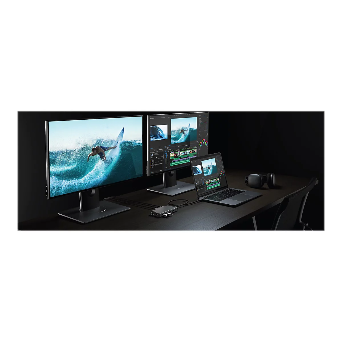 ALOGIC DV3 - Mini-Dock - USB-C - 2 x HDMI, VGA - 1GbE
