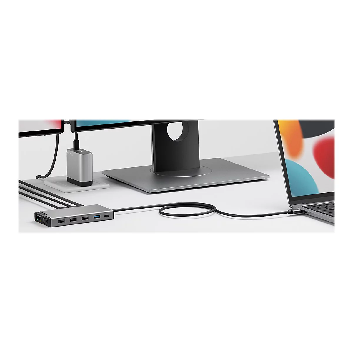 ALOGIC DV3 - Mini-Dock - USB-C - 2 x HDMI, VGA - 1GbE