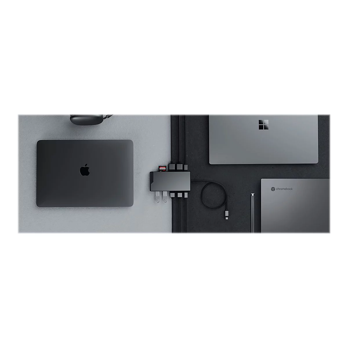 ALOGIC DV3 - Mini-Dock - USB-C - 2 x HDMI, VGA - 1GbE