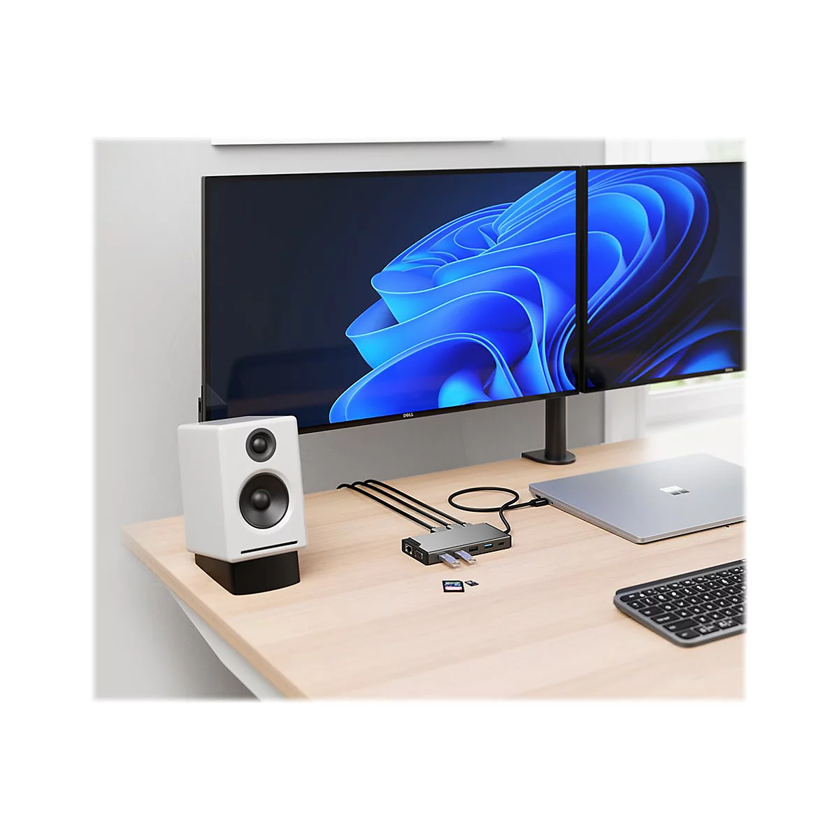 ALOGIC DV3 - Mini-Dock - USB-C - 2 x HDMI, VGA - 1GbE