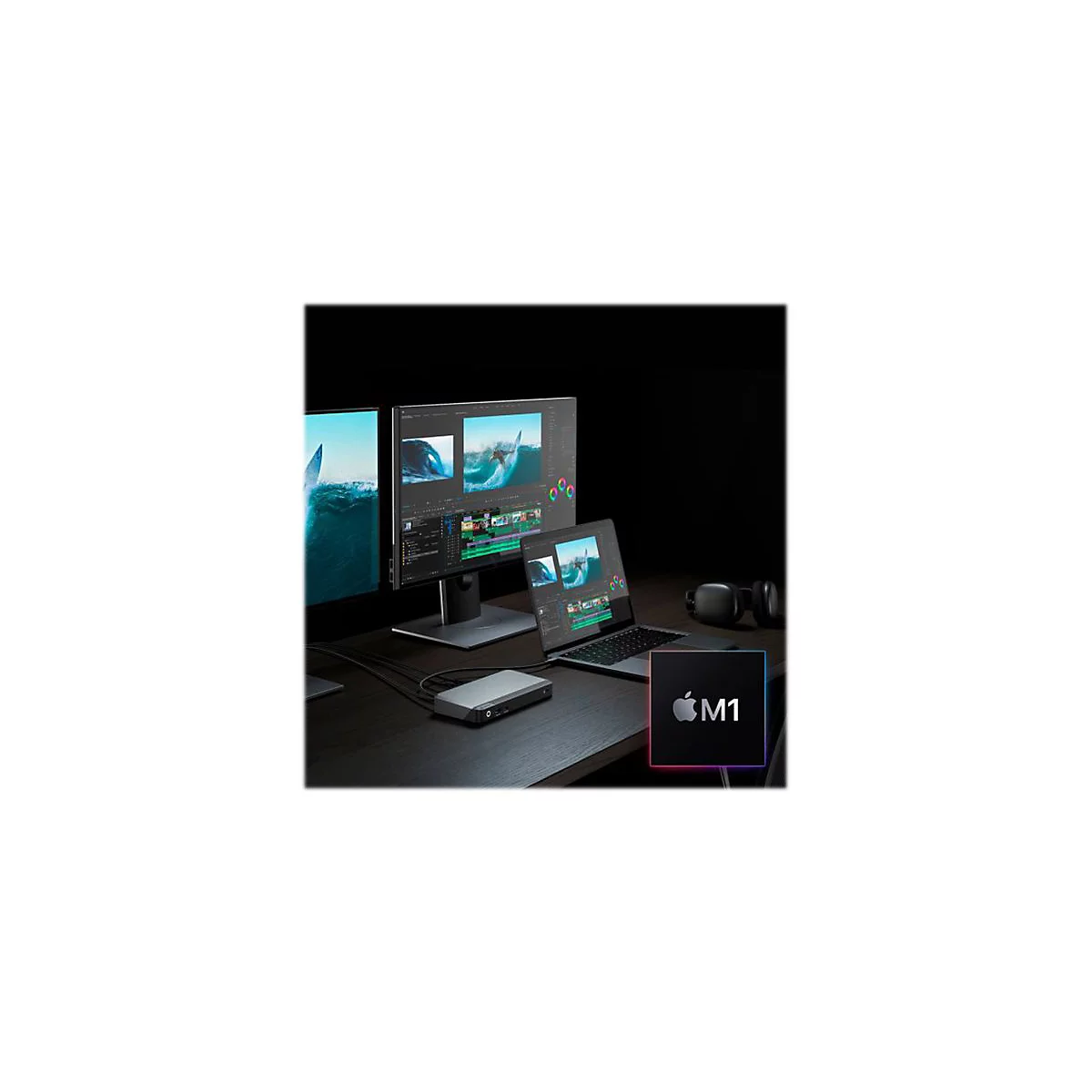 ALOGIC DX2 - Dockingstation - USB-C - 2 x DP - 1GbE - 100 Watt