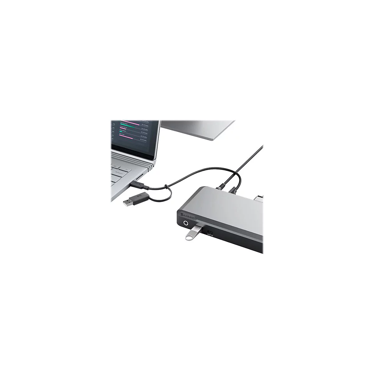 ALOGIC DX2 - Dockingstation - USB-C - 2 x DP - 1GbE - 100 Watt