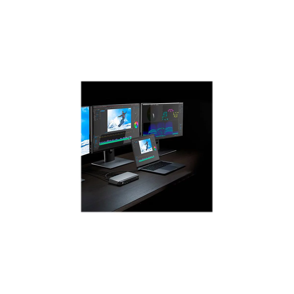 ALOGIC DX3 - Dockingstation - USB-C - 3 x DP - 1GbE - 135 Watt