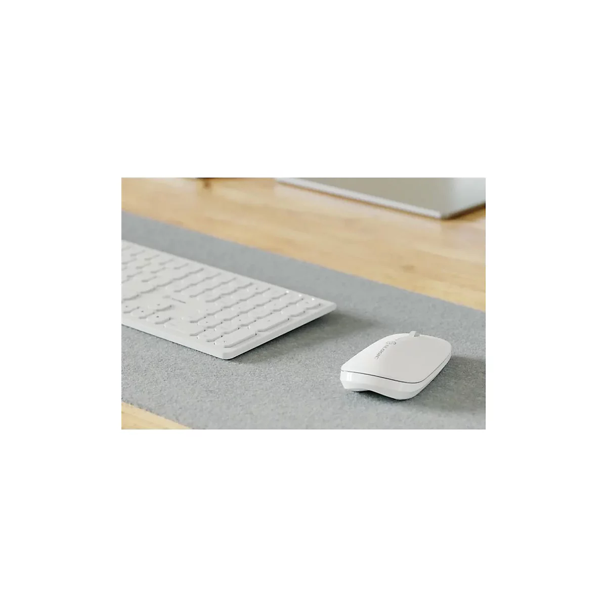 ALOGIC Echelon - Maus - wiederaufladbar - ergonomisch - optisch - 3 Tasten