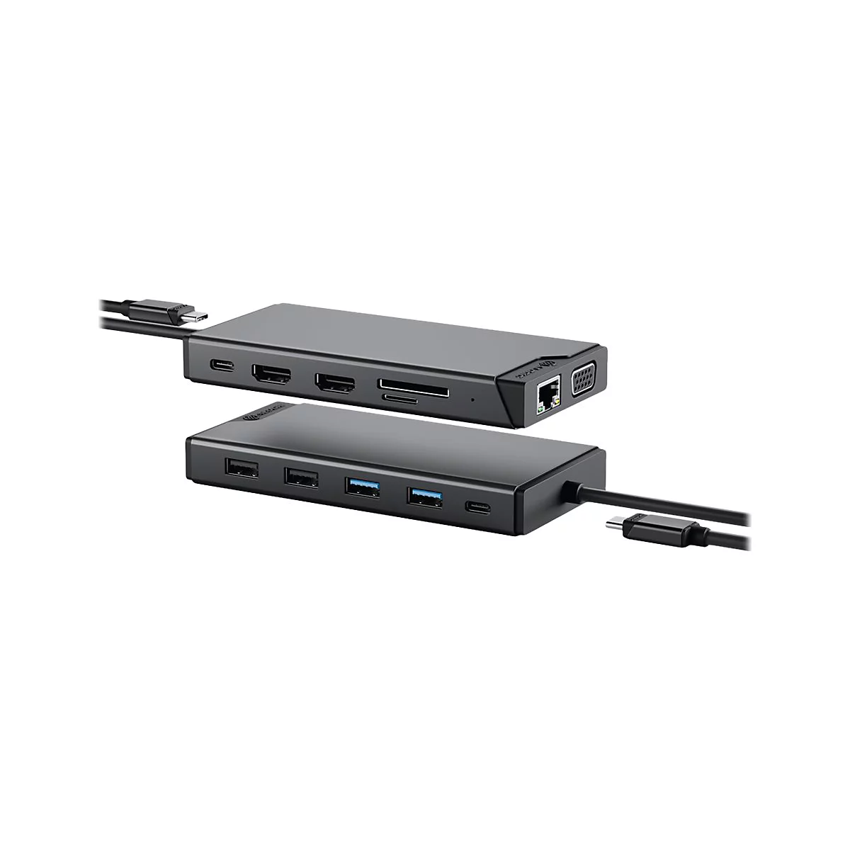 ALOGIC MV2 - Dockingstation - USB-C - VGA, 2 x HDMI - 1GbE