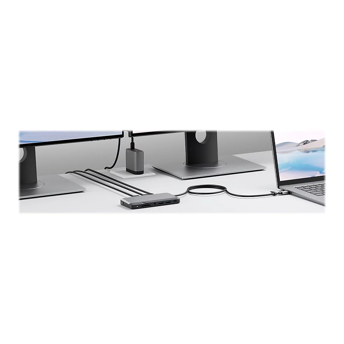 ALOGIC MX2 - Dockingstation - USB-C - 2 x DP - 1GbE - 135 Watt