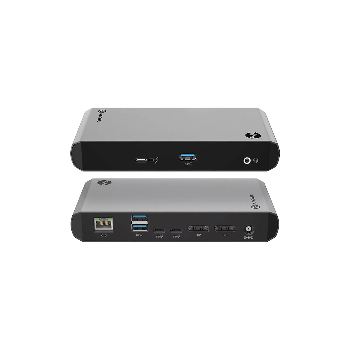 ALOGIC ThunderBolt 3.0 TURBO Docking Station with USB-C - Dockingstation - USB-C / Thunderbolt 3 - 2 x DP - 1GbE