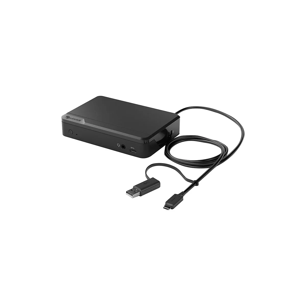 ALOGIC Universal Twin HD Pro Docking Station - Dockingstation - USB-C - HDMI - 1GbE - 120 Watt