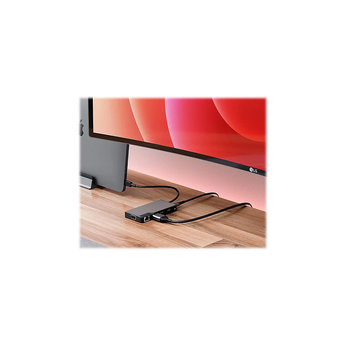 ALOGIC USB-C Fusion MAX 6-in-1 Hub V2 - Dockingstation - USB-C 3.1 Gen 1 - VGA, HDMI - 1GbE