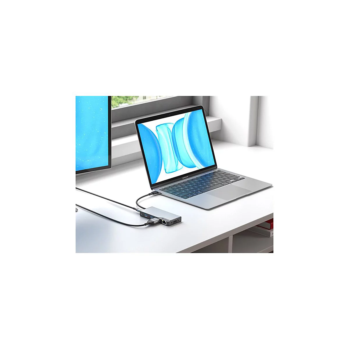 ALOGIC USB-C Fusion MAX 6-in-1 Hub V2 - Dockingstation - USB-C 3.1 Gen 1 - VGA, HDMI - 1GbE
