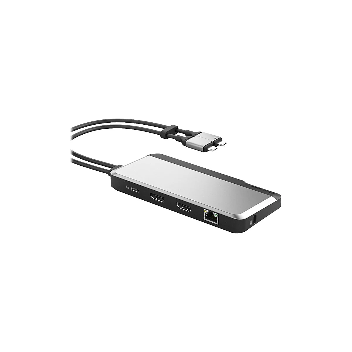 ALOGIC USB-C Super Dock - Dockingstation - USB-C / Thunderbolt 3 - 2 x HDMI - 1GbE