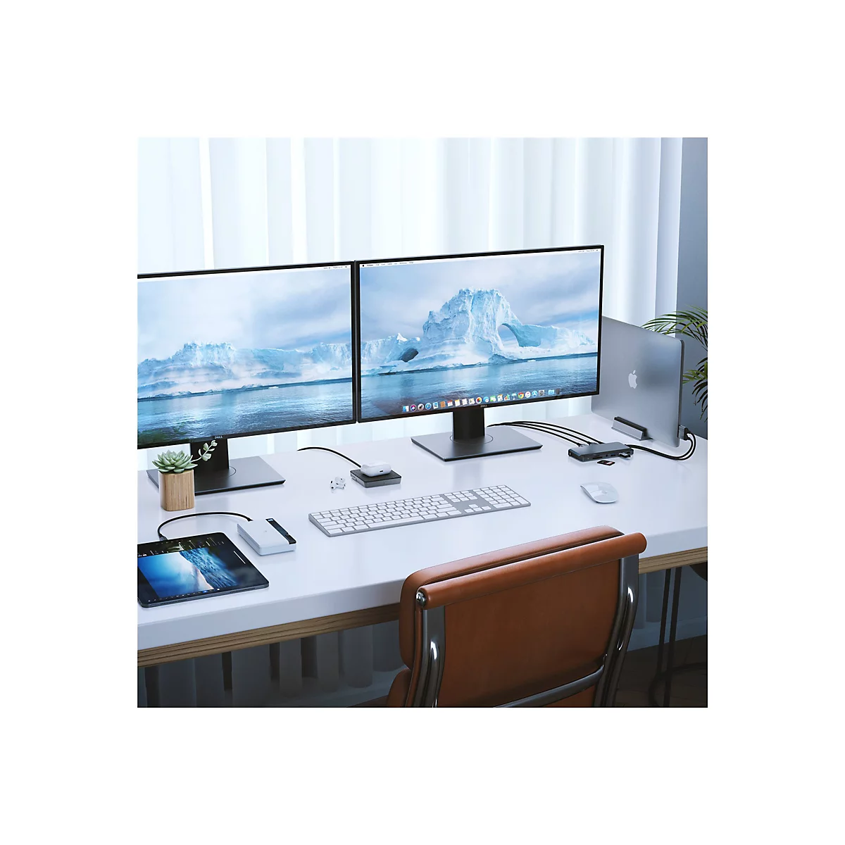 ALOGIC USB-C Super Dock - Dockingstation - USB-C / Thunderbolt 3 - 2 x HDMI - 1GbE