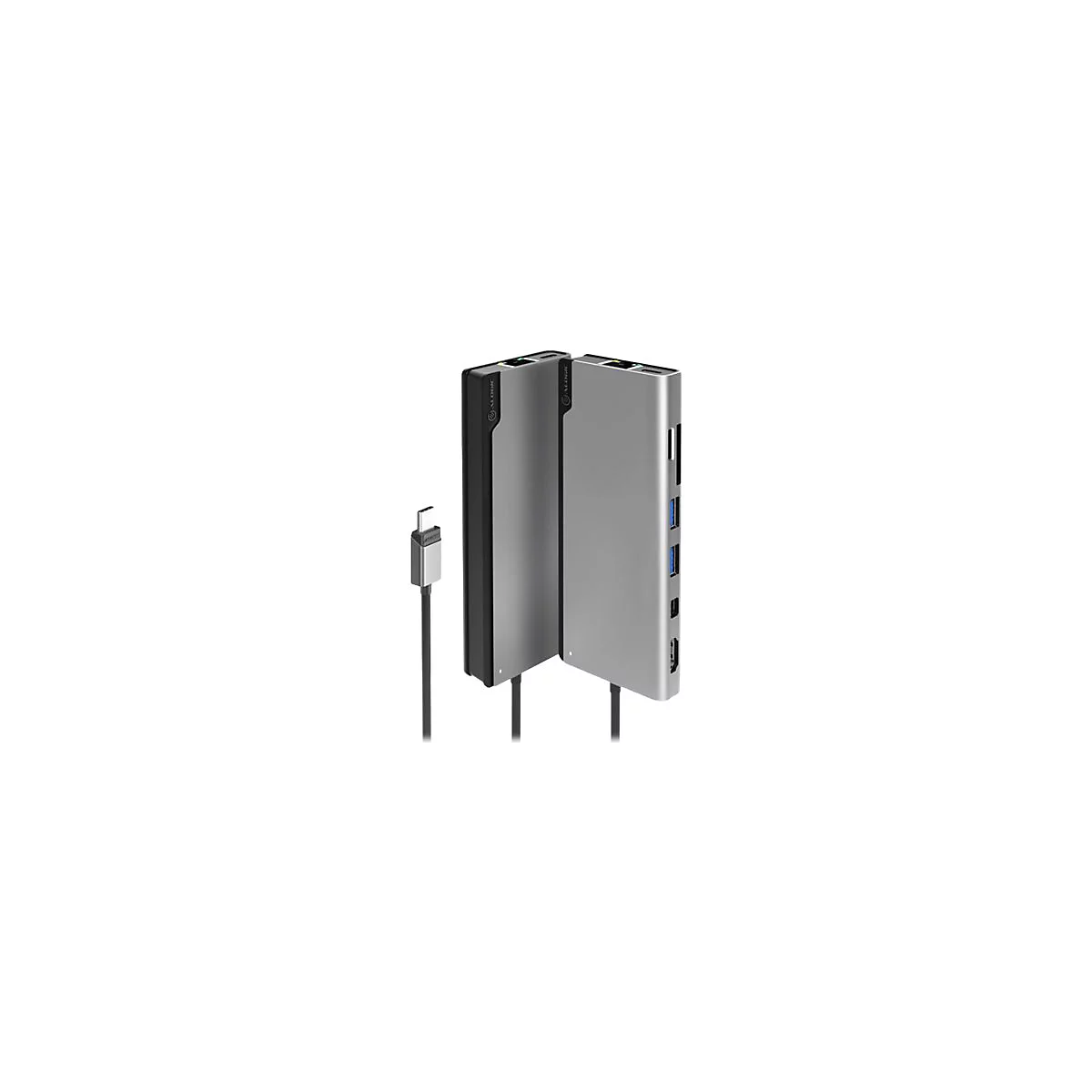 ALOGIC USB-C Ultra Dock PLUS Gen 2 with Power Delivery - Dockingstation - USB-C / Thunderbolt 3 - HDMI, Mini DP - 1GbE